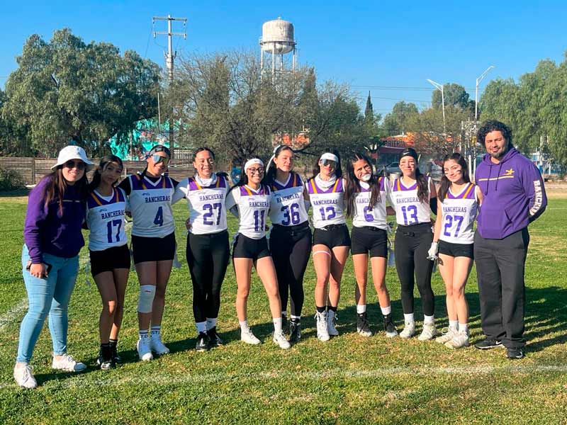 Con paso arrollador, las Rancheras se proclaman campeonas U-16 de la Liga Flag Tochito NFL 2024