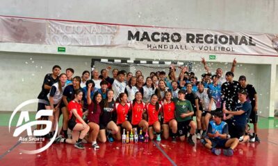 Aguascalientes dominó el Handball en la Macro Región B rumbo a los Juegos Nacionales CONADE 2024