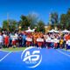 Inauguraron el XXXVII torneo de basquetbol de semana santa que organizan en la Vivienda Popular en Aguascalientes.