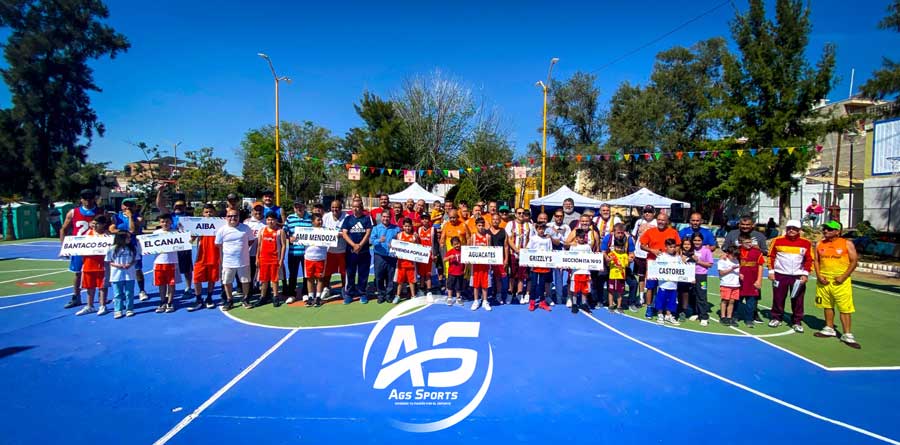 Inauguraron el XXXVII torneo de basquetbol de semana santa que organizan en la Vivienda Popular en Aguascalientes.