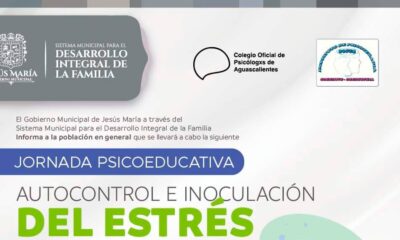 Se llevará a cabo jornada anti estrés en Jesús María, a través del Sistema Municipal para el Desarrollo Integral de la Familia (DIF),