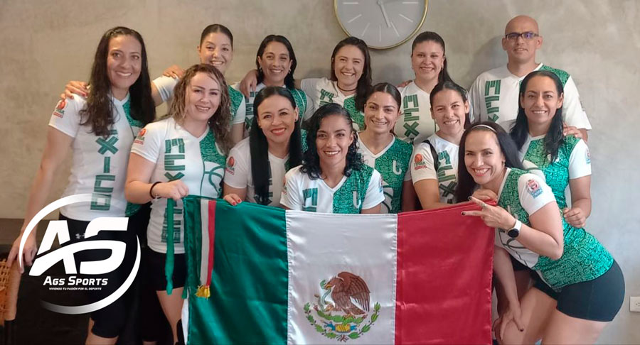 Aguascalientes presente en el Panamericano de Maxibasquetbol FIMBA 2024 en Mérida Yucatán con el equipo de Catrinas +40 femenil.