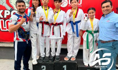 Aguascalientes triunfa en la Copa Ortega’s de taekwondo en Mazatlán con 5 medallas.