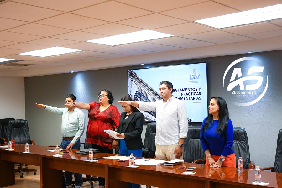 Aprueban solicitud de licencia a diputados en Aguascalientes para separarse de su cargo por parte de la LXV Legislatura del Congreso