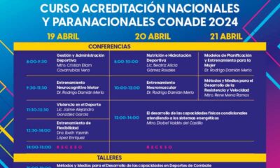 Arrancan capitaciones de entrenadores para Juegos Nacionales CONADE 2024 en Aguascalientes.
