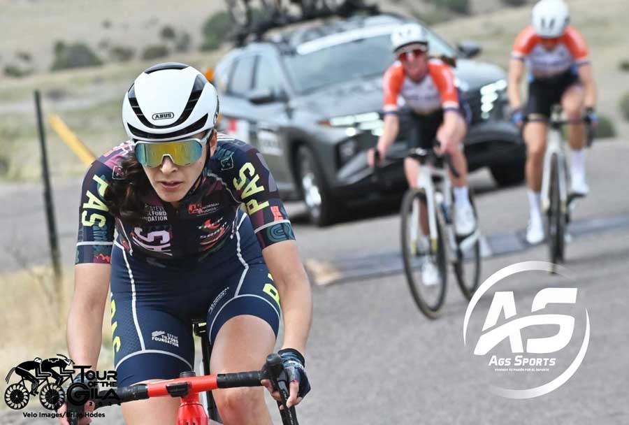 Ciclista hidrocálida Marcela Prieto mantiene su posición en el Tour of the Gila 2024