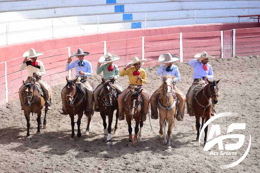 Con equipo completo Aguascalientes en la charrería de los Juegos CONADE 2024 al ubicarse en los primeros lugares de los clasificatorios