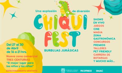 Del 27 al 30 de abril celebra el día del Niño en Tres Centurias en Aguascalientes en el Chiqui Fest