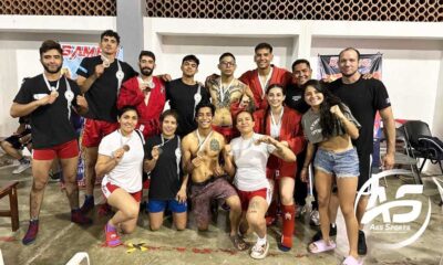 Destacan hidrocálidos en el Nacional de Sambo en Acapulco, Guerrero con 16 preseas en sus diferentes categorías