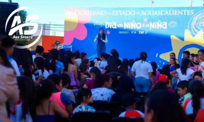 Festeja Tere Jiménez a niñas y niños de los municipios de Aguascalientes por su día