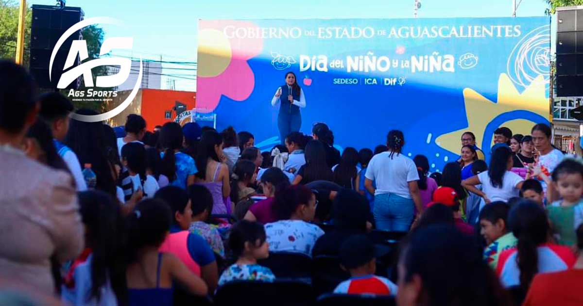 Festeja Tere Jiménez a niñas y niños de los municipios de Aguascalientes por su día
