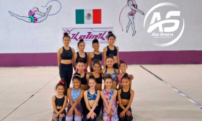Gimnastas de Kalinka Aguascalientes, participan en la Copa Tampico 2024