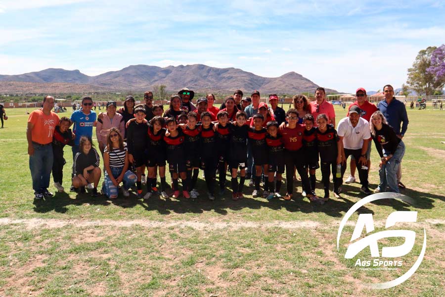 Hidrotuzos y Cardenales FC triunfaron en el Cuadrangular de futbol Infantil y Juvenil