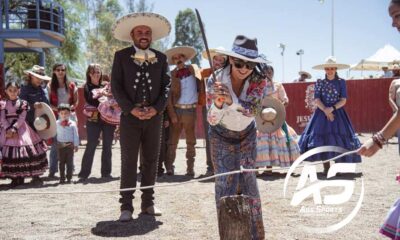 Homenajearon a don Carlos Humberto González Pérez en la ceremonia de inauguración de la primera fase del Estatal Charro 2024