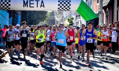 Lidiah Bosibori y Jesús Alonso Carrillo ganadores de la carrera de la Salud