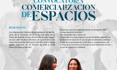 Lanzan convocatoria para la comercialización de Espacios en la Feria de los Chicahuales 2024 en el municipio de Jesús María.