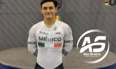 Los pedalistas de Aguascalientes Ridley Malo y Sibraim Tejeda se despidieron del Panamericano de Pista que se llevó a cabo en Los Ángeles,