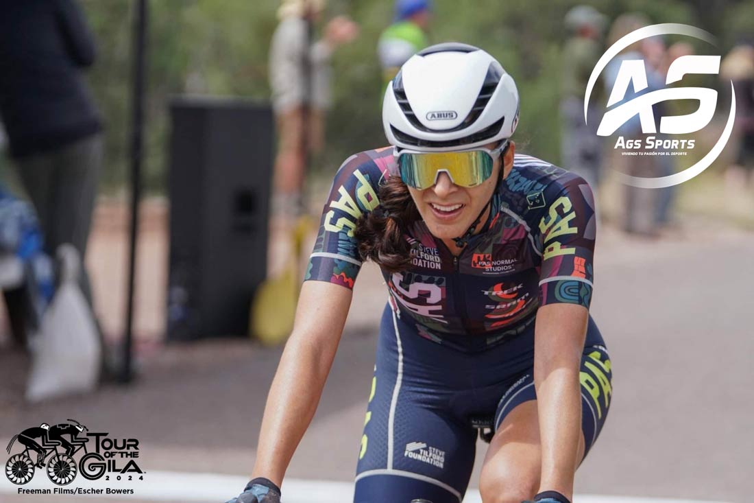 Marcela Prieto se alejó de la líder del Tour of the Gila