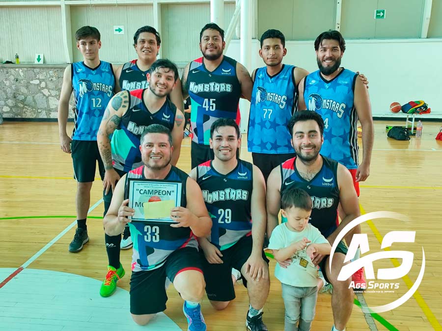 Monstar´s es el nuevo campeón de la categoría de la Liga Municipal de Basquetbol en Aguascalientes