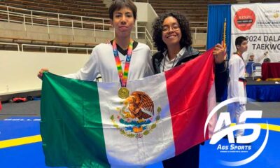 Oro para Aguascalientes en el Dallas Open Taekwondo 2024