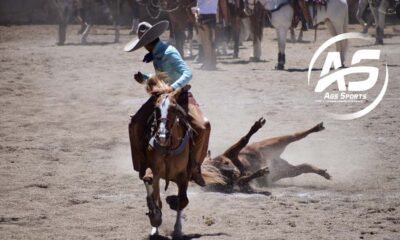 Rancho Victoria tomó la cima del Estatal Charro 2024 en Aguascalientes, luego de concluir la jornada inaugural en Jesús María.