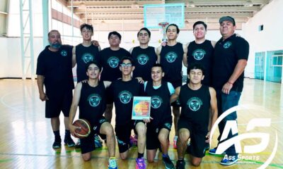 Rectificadora del Centro campeón de 2da Fuerza de la Liga Municipal de Basquetbol en Aguascalientes