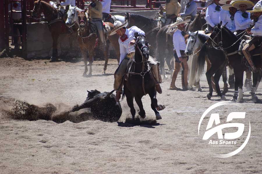 Salieron inspirados los Charros de Aguascalientes JG en la segunda jornada del Campeonato Estatal que tiene lugar en el Lienzo Xonacatique, de Jesús María