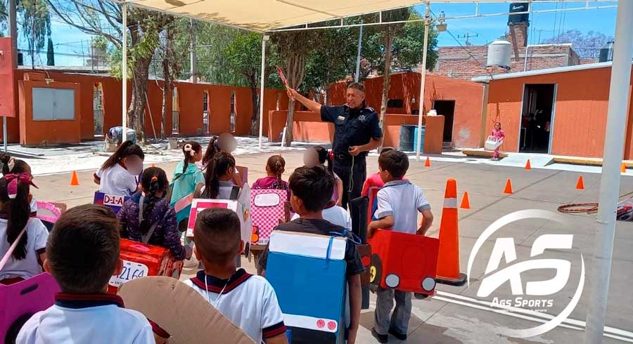 Se imparte educación vial a niñas y niños de Jesús María