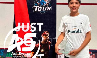 Squahista hidrocálido campeón Sub 13 de la 2da etapa del The Tour en SLP