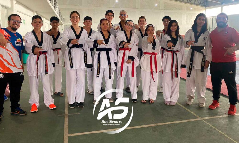 Taekwondoínes de Aguascalientes participaron en el campamento de entrenamiento nacional