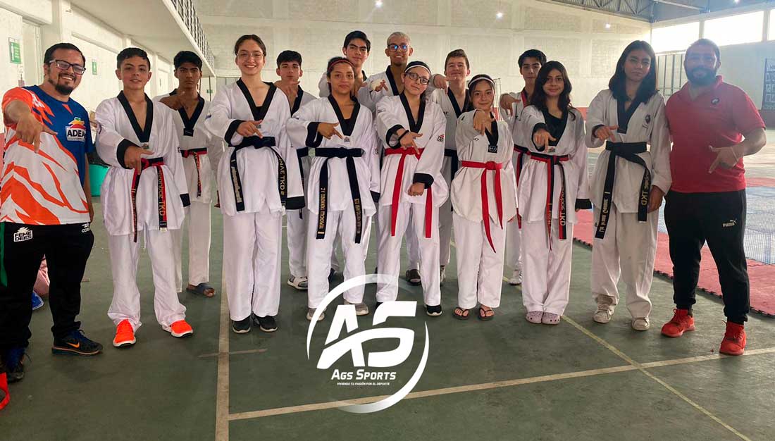 Taekwondoínes de Aguascalientes participaron en el campamento de entrenamiento nacional