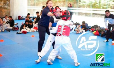Taekwondoínes hidrocálidos estuvieron en campamento de fogueo Otomí 2024