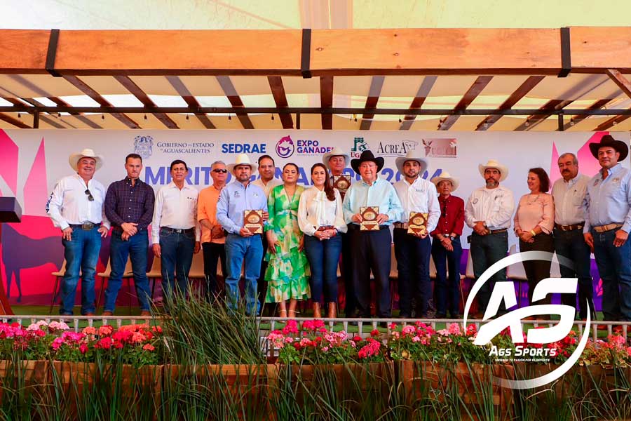 Tere Jiménez entregó el premio al mérito ganadero e inauguró la expo ganadera de la fnsm 2024