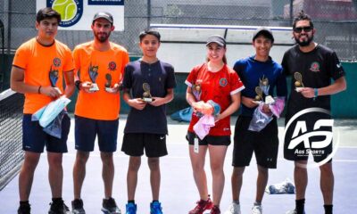 Academia Lara sobresale en el torneo de tenis de la FNSM 2024