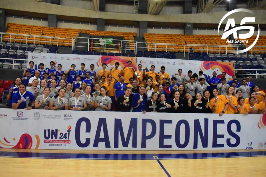 Borregas Bicampeonas del voleibol de la Universiada Nacional