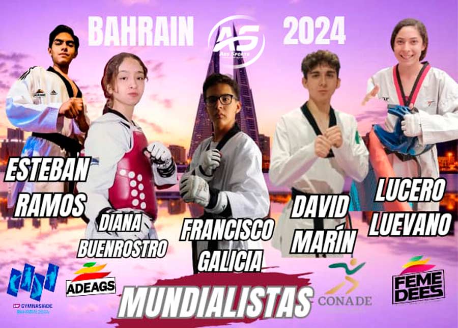 El primero de junio se llevará a cabo el Festival Hidrocálido de taekwondo en apoyo a los atletas hidrocálidos que representaran a México en el Mundial de Barhein 2024