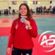 La estudiante de la UAA, Dhamar Chavarría Rocha se quedó con la plata en el Judo de la Universiada Nacional 2024