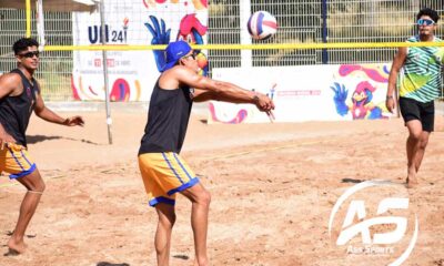 Listas las finales del voleibol de playa en la Universiada Nacional