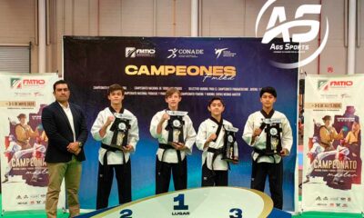 Plata para taekwondoín hidrocálido en el Campeonato Nacional