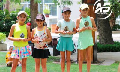 Premian a los campeones del torneo G-2 de tenis infantil y juvenil en Aguascalientes