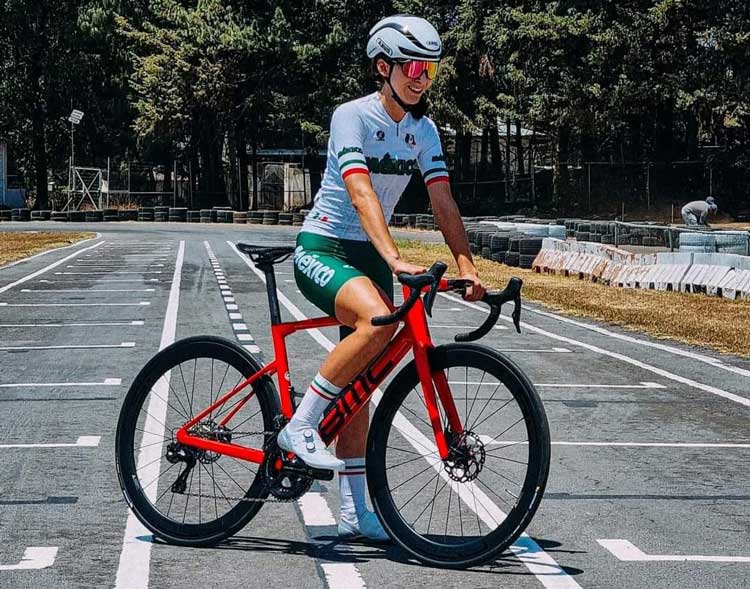 Marcela Prieto continúa siendo la mejor ciclista mexicana en la categoría de ruta