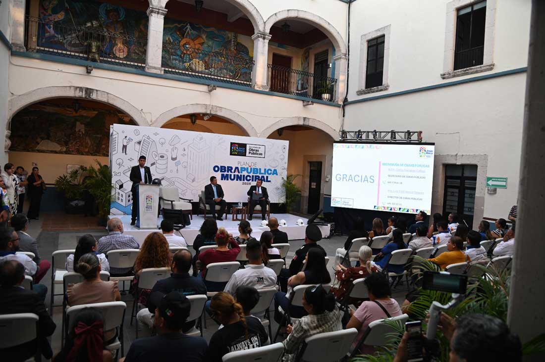 180 Millones de pesos en obra pública para el 2025 en el Municipio de Jesús María