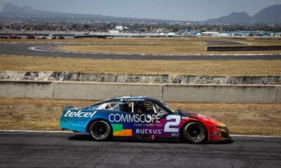Piloto Abraham Calderón listo para la serie Nascar México en Aguascalientes