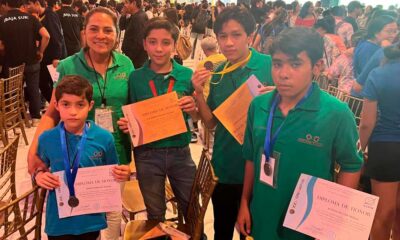 5 medallas para Aguascalientes en la Olimpiada Nacional de Matemática