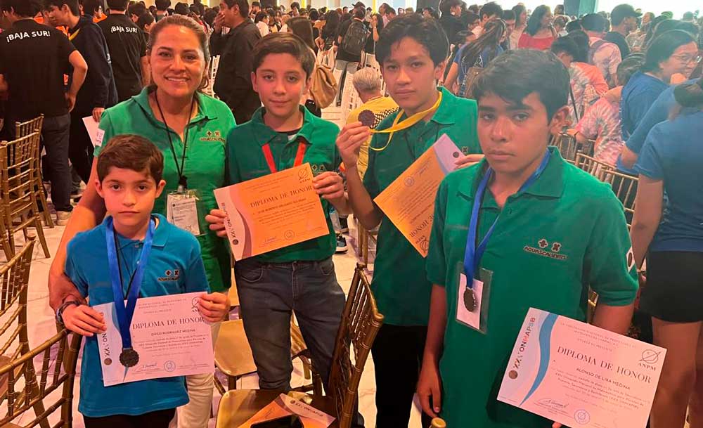 5 medallas para Aguascalientes en la Olimpiada Nacional de Matemática
