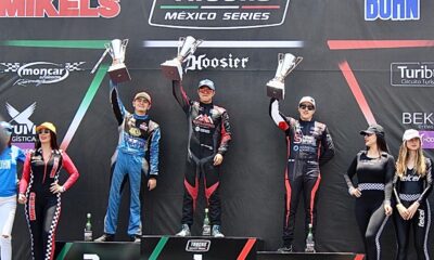 Gerardo “Chispa” Rodríguez gana las Trucks en el OAM Aguascalientes, destacando en una emocionante carrera llena de intensas maniobras.