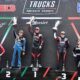 Gerardo “Chispa” Rodríguez gana las Trucks en el OAM Aguascalientes, destacando en una emocionante carrera llena de intensas maniobras.