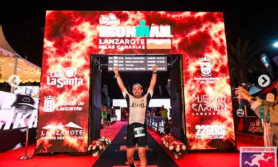 Aguascalentense participa en el Iron Mán Lanzarote en Islas Canarías