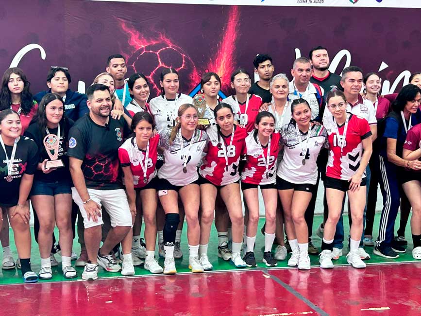 Aguascalientes brilla en la Copa Volcán de balonmano de sala