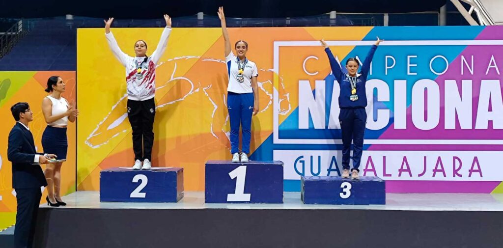 Aguascalientes clasifica a Olimpiada Nacional 2025 en Gimnasia de Trampolín
